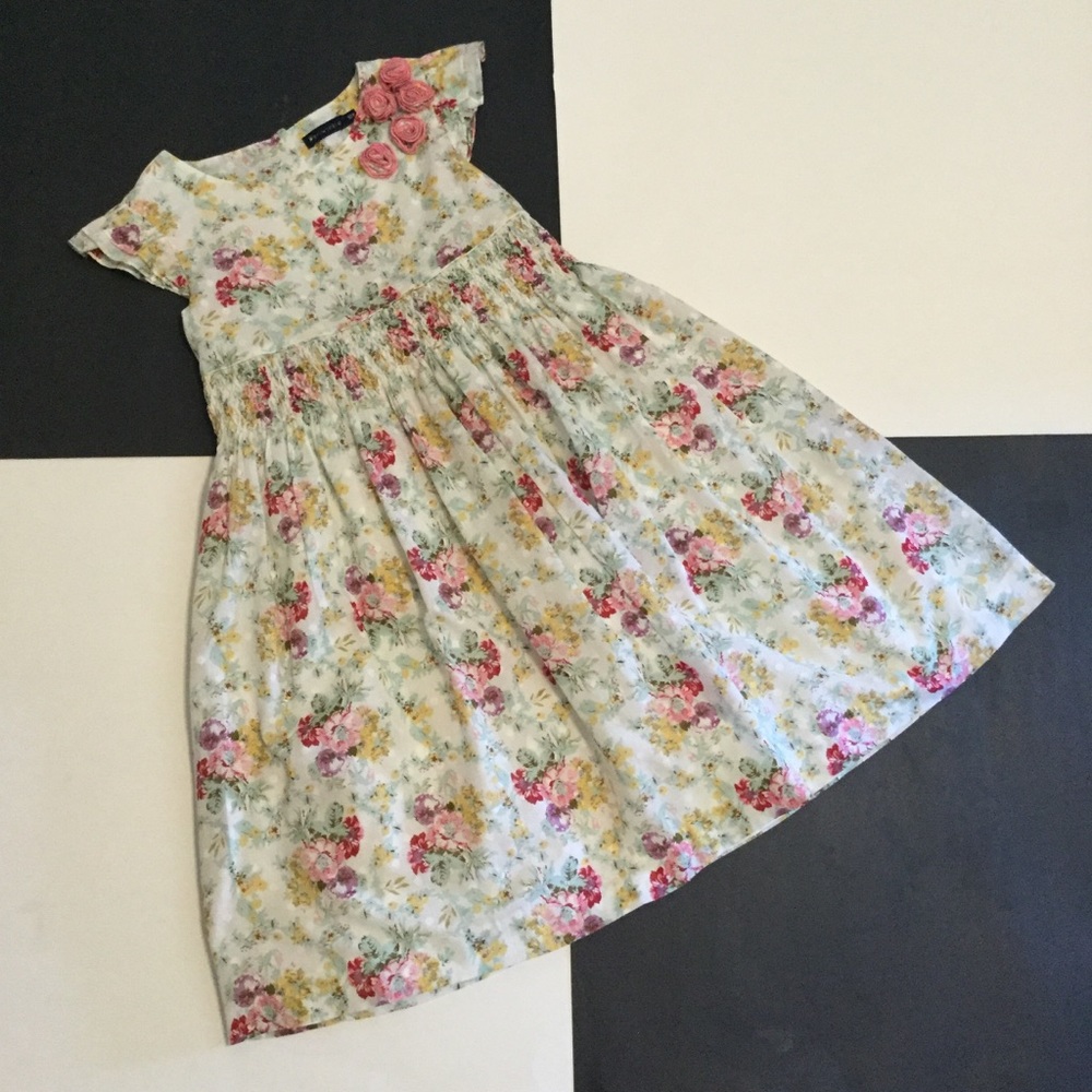 Periwinkle Smocked Dress